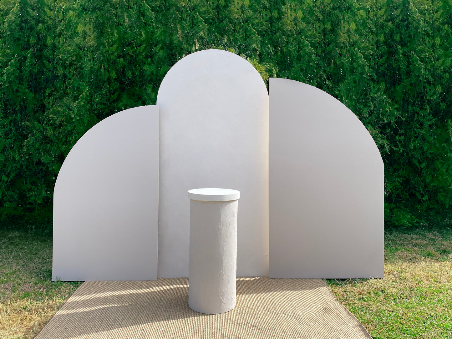 Wooden Backdrop Arches